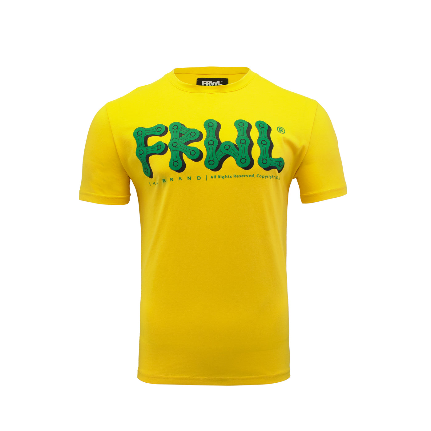 FRWL Chain Link Tee - Yellow