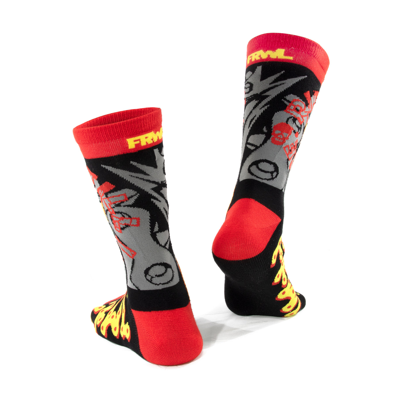 FRWL Flame Knit Crew Socks